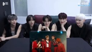 txt reaction to Stray kids- Thunderous *FANMADE*