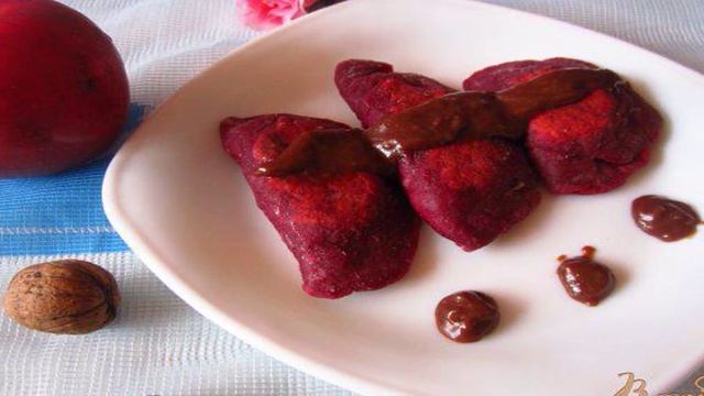 Сладкие лепешки с яблоком