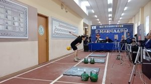 Первенство РС(Я) по Гиревому спорту среди юношей и девушек с14-17 лет,2-4февраля 2024,рывок св63кг.
