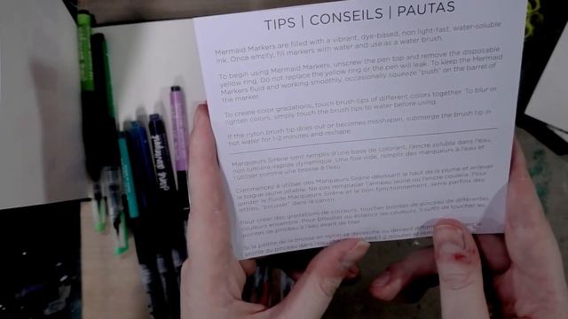 Jane Davenport Original Mermaid Markers Swatches смотреть онлайн