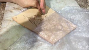 Делаю рюкзак с тиснением, из кожи растительного дубления. Часть 1. Как тиснить Шеридан.