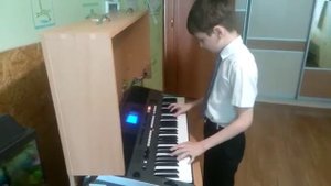 Попкорн музыка на синтезаторе