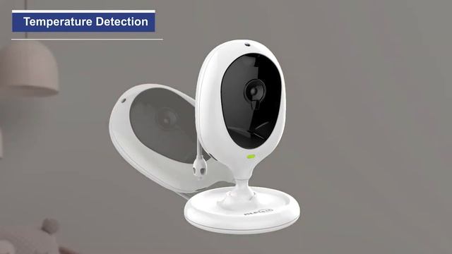 JSLBtech Video Baby Monitor with Two Cameras and 4.3" LCD Screen, Auto Night Vision, Two-Way Talk смотреть онлайн