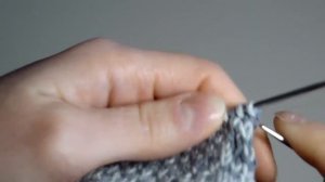 Повязка на голову спицами/Headband knitting