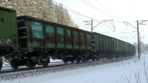 «Победоносный» Гранит 2ЭС10-116 тянет 100 вагонов