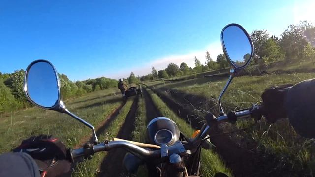 Покатушки на мотоцикле УРал Восход 2М смотреть онлайн