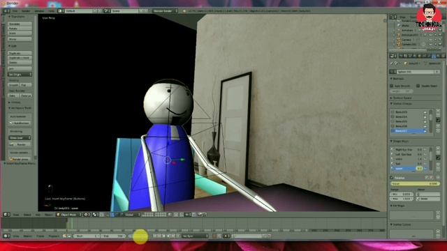 How to Record Audio and use Keyframe in Blender 3D Animation || MJO Character Modeling Tutorial #10 смотреть онлайн