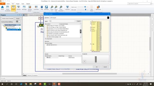 7. Create LCD Arduino Shield Schematic