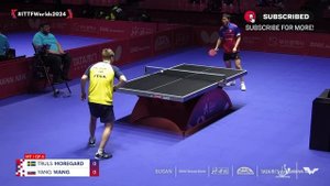 Truls Moregard (SWE) vs Yang Wang (SVK) | MT G6 - Match 2 | #ITTFWorlds2024