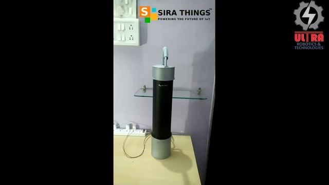 made_in_india SIRA Smart hand sanitizer dispenser unit