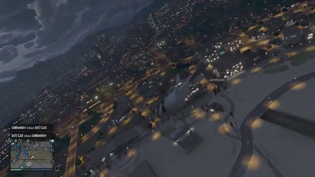 MAVERICK VS BUZZARD GTA ONLINE W/ FRIENDS WARZONE