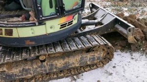 Янмар В6, узкий проезд