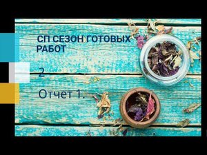 #сезон_готовых_работ2 СП" Сезон готовых работ-2." Отчет-1.