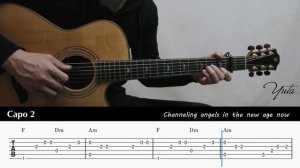 Young and Beautiful - Lana Del Rey - Fingerstyle Guitar TAB Chords