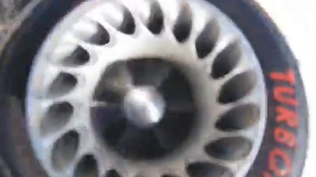 Turbina tratada com produtos MOLYKOTE