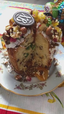 Пасхальный кулич из Глобуса