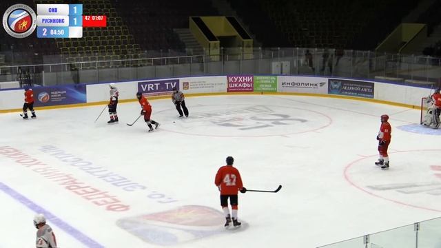 ХК "СКВ" - ХК "Русинокс" ЛХЛ. смотреть онлайн