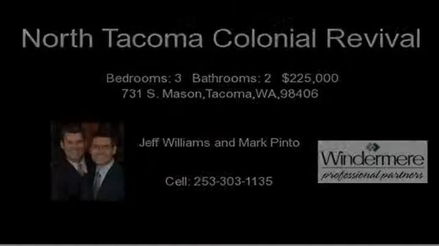 731 S. Mason, Tacoma WA  98405
