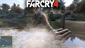 СЛОН КУПАЕТСЯ В ВОДЕ | МИЛАШКА В ФАР КРАЙ 4 ПЛАВАЕТ | ПРОХОЖДЕНИЕ FAR CRY 4 БЕЗ КОММЕНТАРИЕВ