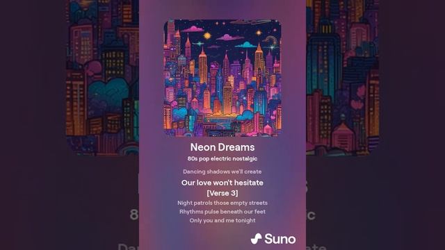 Neon Dreams - AI Generated Song смотреть онлайн
