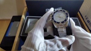 UNBOXING Seiko SUMO Spb179 Blue Ice US Market