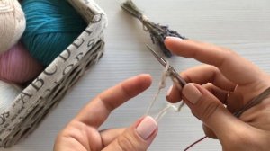 ДЕКОРАТИВНЫЙ НАБОР ПЕТЕЛЬ двойным кручением из одной нити