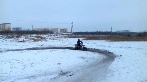 #мотокросс #мотокроссуроки MOTOCROSS / KIDS / РАБОТА С КОЛЕЁЙ / ЖЕНЯ 7мь ЛЕТ