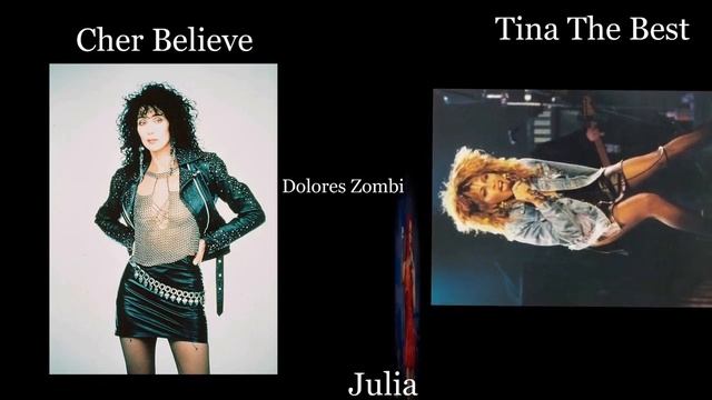 CHER-TINA TURNER -DELORES O'RIORDEN --3QUEENS OF ROCK covered by Julia Ivanova смотреть онлайн