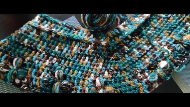Первые ошибки вязания. Нить с частой сменой крашения. Распускаю!