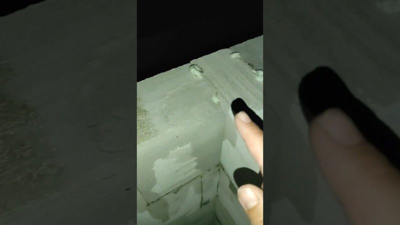 Как мы делаем вставки из газобетона