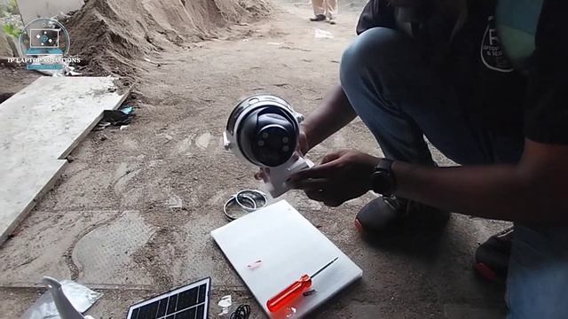 Trueview 4g linkage solar mini pan-tilt pt camera installation video @TrueviewIndia #cctv