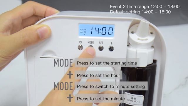 SVAVO Automatic Essential Oil Aroma Diffuser PL-151090 смотреть онлайн