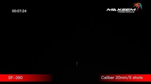 Римская свеча SF-390, ROMAN CANDLE 0,8", 5 залпов, 1 шт