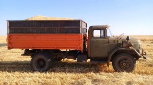 Зил130 дизель на уборке