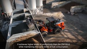 Hitachi ZW160-7 wheel loader puts you in control