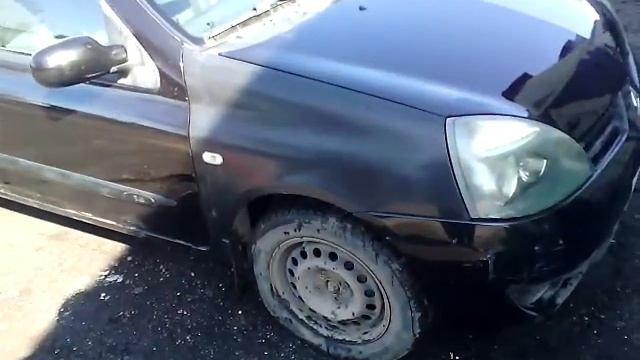 Рено Симбл-закончил с крылом и снова работа.... смотреть онлайн