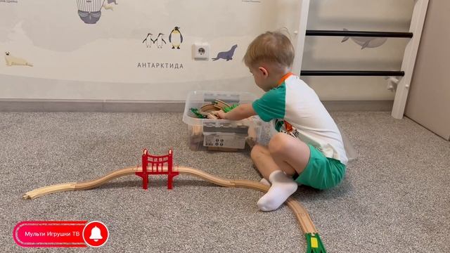 Деревянная дорога IKEA, Brio