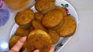 ТВОРОЖНЫЙ КЕКС С ИЗЮМОМ.