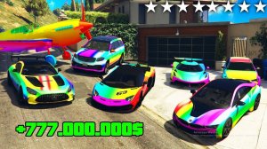 Я УГНАЛ РАДУЖНЫЕ ТАЧКИ СТОИМОСТЬЮ 777.000.000$ ИЗ РЕАЛЬНОЙ ЖИЗНИ В ГТА 5