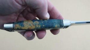 Нож «ТУРИСТ-1» ELMAX, кап клёна, мозаичный пин