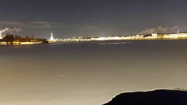 Санкт-Петербург, январь 2023 // прогулка по ночному городу // Мариинский театр // Рассвет смотреть онлайн