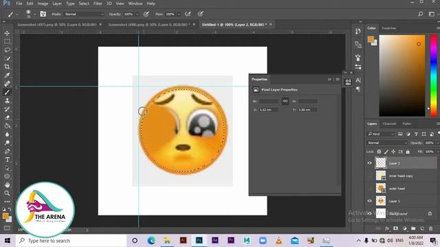 2D Shape Animation In Photoshop Part 1. The Arena Graphics