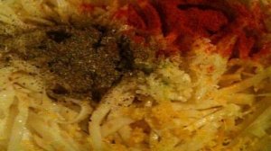 Салат из сельдерея с яблоком