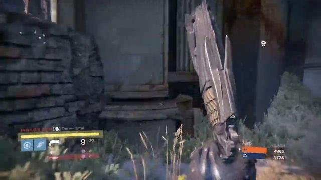Destiny PvP Crash Thorn+Perun's Fire