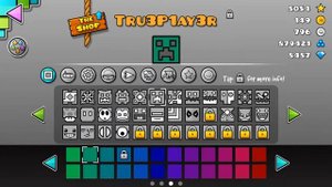 Geometry Dash: Fire death effect unlocked (100 fire shards)
