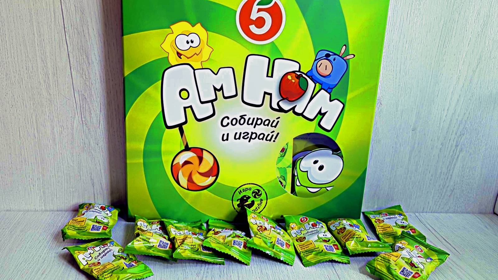 Ам Ням Мания Пятерочка - обзор альбома и 10 пакетиков смотреть онлайн