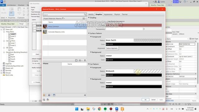 Revit 2023- Bài 1.2: Vẽ tường cơ bản với Basic Wall смотреть онлайн