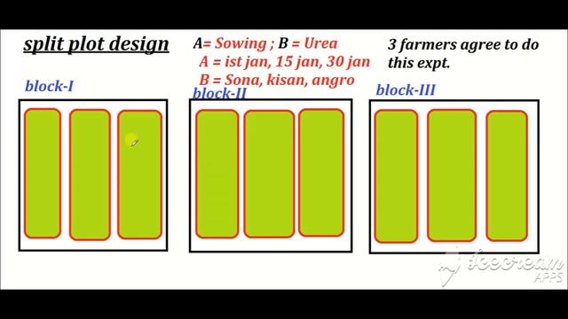 Split Plot Design Very Basic Introduction