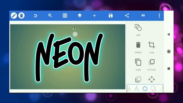 how to make neon text editing in pixellab | neon light text kaise banaye | neon text effect