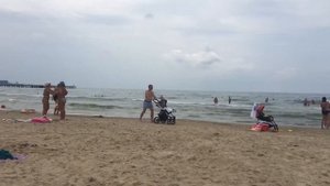 ПЛЯЖ «ЗОЛОТЫЕ ПЕСКИ» г.АНАПА 08.2021